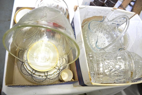 LOT OF GLASS AND CHINA