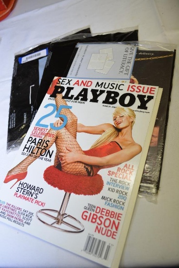 LOT OF 4 2005 PLAYBOY MAGAZINES