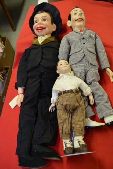 LOT W/ VENTRILOQUIST DUMMY DOLLS