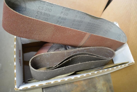 LOT OF SANDING MATERIALS