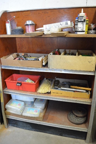 CONTENTS OF SHELF UNIT