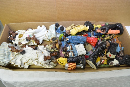 LOT OF AFRICAN-AMERICAN FIGURINES