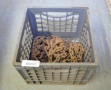 LOT OF TOW CHAIN PIECES