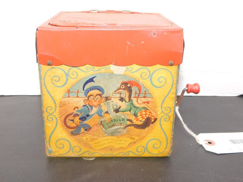 JACK IN THE MUSIC BOX, JOLLY TUNE THE CLOWN | Proxibid