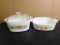 CORNING WARE DISHES, 1 COVER, 2 QT