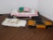 3 CARS (2 PLASTIC, FORD IS DIECAST)