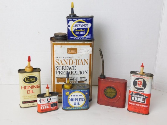 LOT 7 OIL CANS