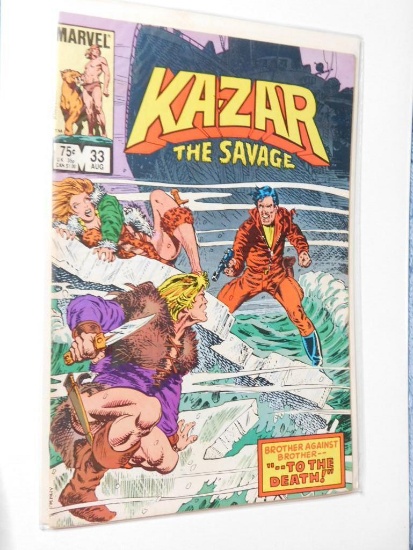 KAZAR THE SAVAGE, #33, AUG, VOL 1, by MARVEL