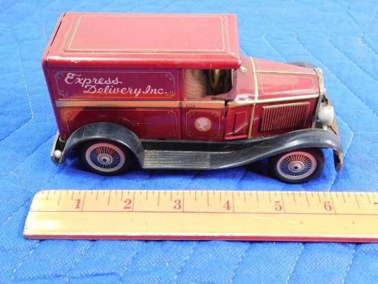 EXPRESS DELIVERY TIN TRUCK, MADE IN JAPAN
