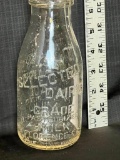 MILK BOTTLE DAIRY, SELECTED DAIRIES, 1 PT, FLORENCE, SC