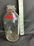 MILK BOTTLE DAIRY, STERLING, 1 QT.