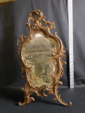 VINTAGE MIRROR WITH STAND