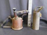 VINTAGE BLOWLAMP AND BLOWTORCH