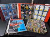 THREE BINDERS OF NASCAR CARDS, SEE PICTURES
