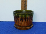 McCOY PLANTER, GREEN AND BROWN