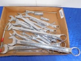 LOT TOOLS, MOSTLY S&K, LARGEST IS 1-1/4