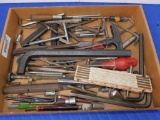 LOT TOOLS, ALLEN WRENCHES, ETC.