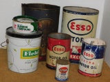 LOT OLD CANS