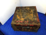 BOX WITH PLAYER PIANO ROLLS