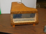 PIANO SHAPE WOODEN BOX