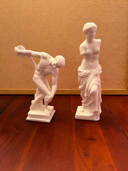 MAN AND WOMAN FIGURINE, MADE IN GREECE, A&D