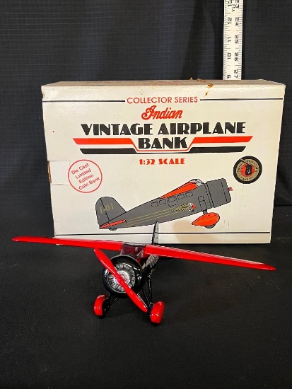 INDIAN VINTAGE AIRPLANE BANK