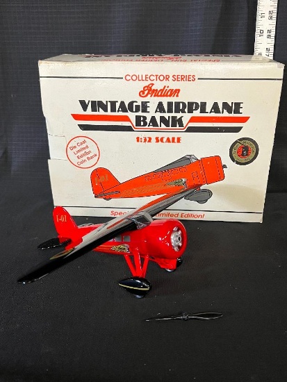 INDIAN VINTAGE AIRPLANE BANK