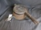 GRISWOLD NO. 7 CAST IRON ROUND WAFFLE MAKER #889/#890