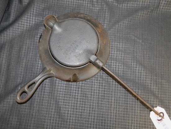 WAGNER MFG CO. SIDNEY -0- CAST IRON WAFER IRON