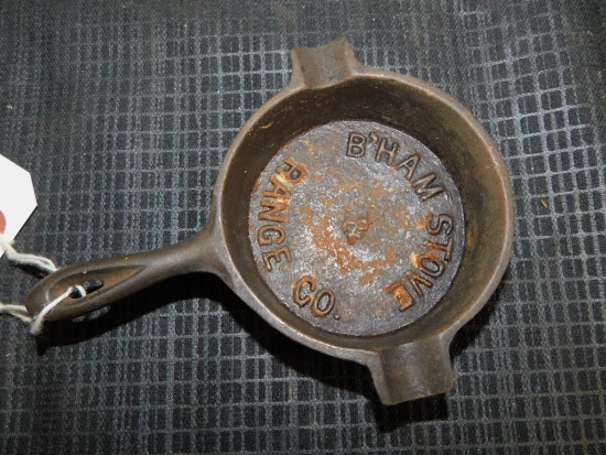 B'HAM STOVE & RANGE CO. CAST IRON ASHTRAY