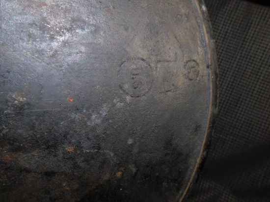 US MILITARY ISSUE LODGE CAST IRON SKILLET NO. 14