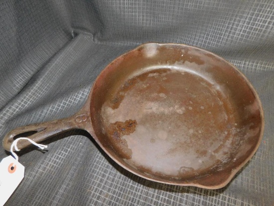 MARTIN STOVE & RANGE CO. CAST IRON SKILLET, FLORENCE AL