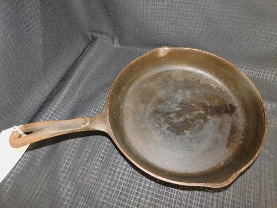 WAGNER 1891 ORIGINAL CAST IRON COOKWARE 10.5" SKILLET