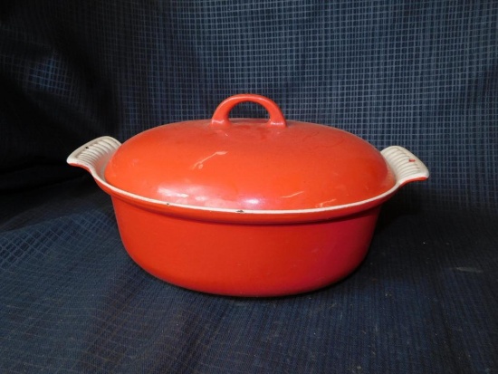 GRISWOLD NO. 95 OVAL ROASTER WITH LID
