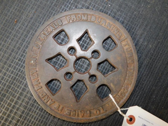 CAST IRON BURNER COVER