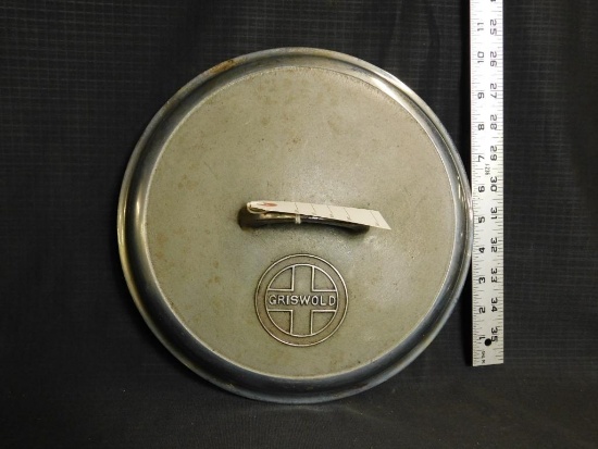 GRISWOLD CAST IRON LID, NO. 9, #1289