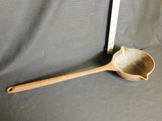 HOLLANDS CAST IRON LADLE, NO. 6, ERIE PA