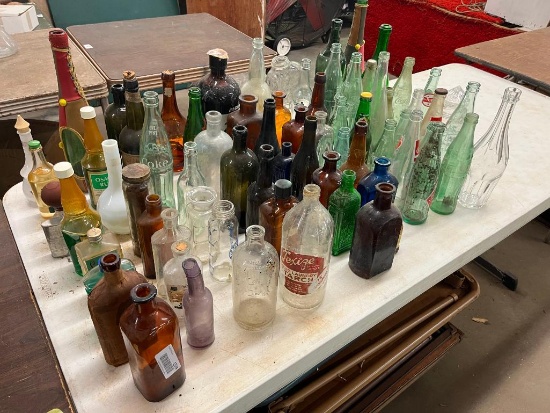 LOT OF MISC. BOTTLES