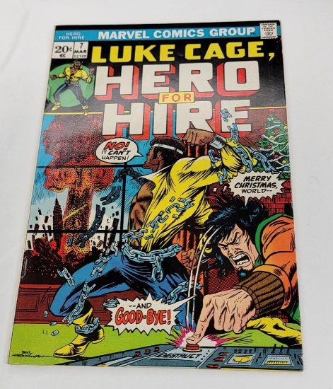 LUKE CAGE HERO FOR HIRE VOL 1, NO 7, MARCH 1973