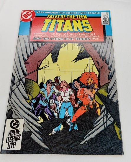 TALES OF THE TEEN TITANS 53, MARKED 1985