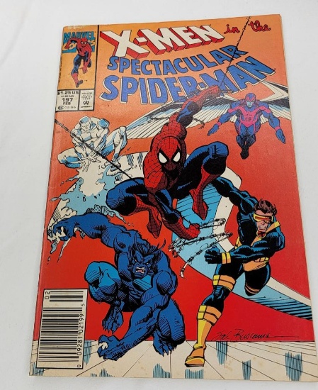 THE SPECTACULAR SPIDER-MAN FEATURING THE X-MEN VOL 1, NO 197, FEBRUARY 1993