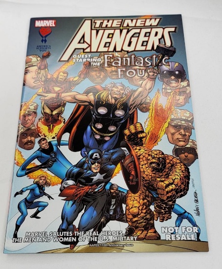NEW AVENGERS: POT OF GOLD (AAFES 110TH ANNIVERSARY ISSUE), OCTOBER 2005, GUEST STARRING THE