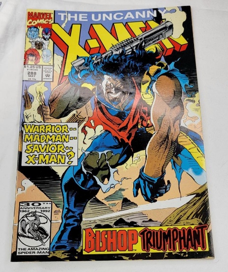 THE UNCANNY X-MEN "BISHOP TRIUMPHANT" VOL 1, NO 288, MAY 1992