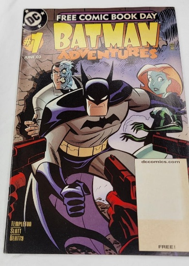 FREE COMIC BOOK DAY BATMAN ADVENTURES "NO ASYLUM" VOL 1, NO 1, JUNE 2003