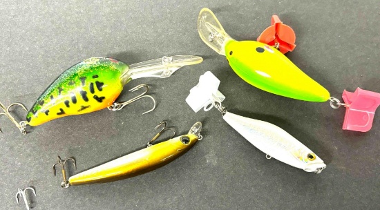 Four Fishing Lures