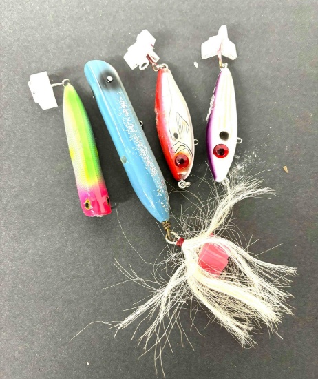 Four Fishing Lures