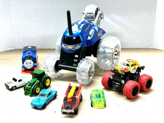 Eight Toy Vehicles