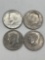 Half Dollar, 1971, 1974, 1979, 1983 P, (4 Total)