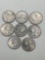 Quarters, Pennsylvania, 1999 P, AU. (8 Total)
