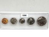 Set of Coins, 1990 D